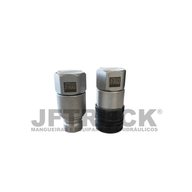 Flat Face Coupler Set · 3/4" BSP · DN 12.5